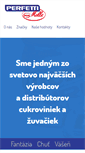 Mobile Screenshot of perfettivanmelle.sk